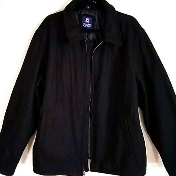 CHAPS EZT. 1978 WOOL CLACIK COATS MEN'S JACKET SIZE XL - Picture 1 of 8